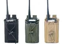 في الهواء الطلق التكتيكية رخوة راديو walkie talkie حامل حقيبة المجلة العسكرية الحقيبة
