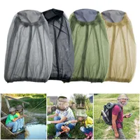 Outdoor Wandelen Camping Toerisme Anti-Mosquito Hedging Mosquito Netto Cap Insect-Proof Fishing Hat Fietsen Caps Maskers