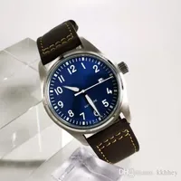 Designer cl￡ssico Mens rel￳gios mec￢nicos movimentos autom￡ticos s￩ries pilotos presidente militar assista de luxo de luxo manual sportwatches de pulso