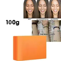 1 Pcs 100% Pure Kojic Acid Whitening Soap 100g Natural Plant Ratio Rich Bubbles Remove Mites Handmade Soap Skin Cleaning TSLM1