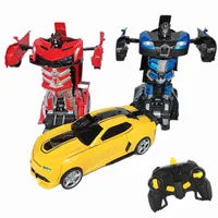 Rc Transformation Car Young Toys Transformed Action Figure Classic Gifts Children&#039;s toys Juguetes A0512 A0515