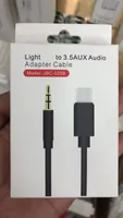 Högkvalitativa AUX Cable Car-kablar till belysning 3.5mm Jack Audio Adapter för mobiltelefon Ny bra