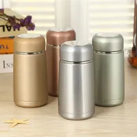 Thermos Hydration Bottles 150ml/200ml Ultra Light Mini Thermos Bottles  Portable Pocket Vacuum Flask Female Lovely Small Simple Water Cups  Stainless Steel 230320 From Kong09, $11.93