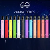 Vapen Plus Zodiac Series engångs-E-cigaretter Device Kit 800 Puffs 550mAh Batteri 3.5ml Förfylld PODS Patron POD Sub-Ohm Vape Pen Authentic