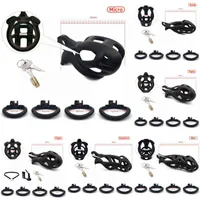 Nxy Cockrings 3d Curved Rings Male Cobra Chastity Cage Device Penis Sleeve Cock Ring Bdsm Bondage Waist Belt Adult Erotic Sex Toys for Men 18+ 1130