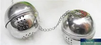 Kreativ rostfritt stål äggform Tea Ball Infuser Strainer Teakettles Kitchen 4cm