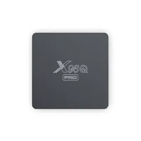 X96Q Pro Android 10.0 TV Kutusu Allwinner H313 Dört Çekirdekli 2.4G WiFi 2 GB 16 GB 4KX2K HDR X96 Q Media Player