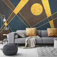 Benutzerdefinierte 3D-Fototapete Abstrakte geometrische Luxus Mural Creative Art Schlafzimmer Wohnzimmer Sofa TV Hintergrund Wall Paper Tapeten