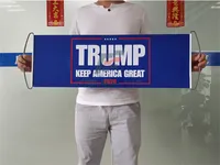 Trump Hand Held Bandeiras 2020 USA General Eleitor Eleitorters Banners 24x70cm Mantenha a América Grande Bandeira Personalidade Hot Sale 5FS F2