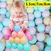 US Navire 5.5cm 7cm 8cm Safe Ocean Ocean Ball Party Favoris Plastique Soft Plastique Funny Baby Kid Kid Jouet Jouet Jouet Pool Wave Ballons Di Home Home