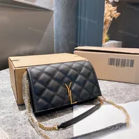 2021Designer handbags Shoulder chain bag Handbag Flap handbag check velvet line purse letter solid clasp waist square stripe women&#039;s luxury handbag