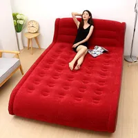 야외 패드 2021 Lnflatable 침대 홈 더블 에어 매트리스 두꺼운 휴대용 게으른 매트