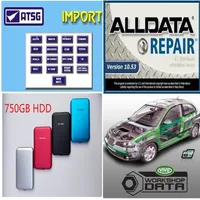 2020 Hot Selling AllData 10.53 Soft-Ware 2015 Levande Workshop ATSG i 750GB HDD USB3.0