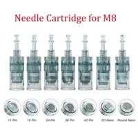 10/20 stks Dr. Pen M8 Naaldcartridges Bajonet 11 16 36 42 Nano MTS Micro Needling voor DR PEN Microneedling 211229
