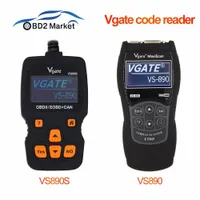 Vgate VS890 VS890S scan tool Automotive diagnostic tool OBD2 scanner VS 890 MaxiScan car diagnostic original code reader UQwi#