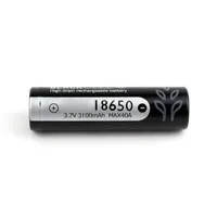 Melhor Qualidade Negro 18650 Bateria 3.7V 3100mAh Max40A Baterias Recarregável Li-Ion Cell Batteria Fast Shipping