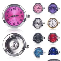 Nowe przybycie Noosa Ginger Snaps Button z zegarkami Zatrzymuje biżuterię DIY wymienna biżuteria Wysyłka Hwcxw