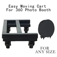 Take your wedding party camera cabin Moving Cart For 360 Photo Booth