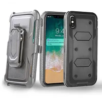 Back Clip Shockproof Rugged Phone Cases for iphone 11 13 Pro Max 12 Mini XS XR X 6 7 8 Plus 13 Pro 3 in 1 Robot Defender Protective a16
