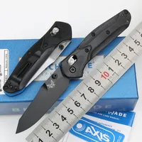 JULI OEM BM 945 Pocket EDC Folding Knife Axis Holder D2 Blade G10 Handle Camping Outdoor Survival Tactical Knives Utility Kitchen Hand Tool