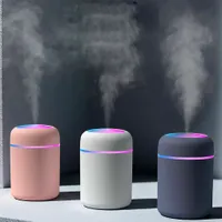 Other Bar Products Portable 300ml Humidifier USB Ultrasonic Dazzle Cup Aroma Diffuser Cool Mist Maker Air Humidifier Purifier with Romantic Light