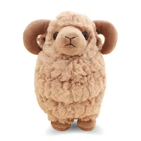 Lifelike sheep goat Plush doll soft stuffed Simulated animal very cute Suitable as a gift Great beautiful 220115