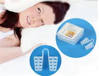 New Stop Anti Solução Solução Dispositivo Snore Stopper Bocal Bueiro Bueiro Sono Apnea A Apnéia Boca Guarda Cuidados de Saúde KD1