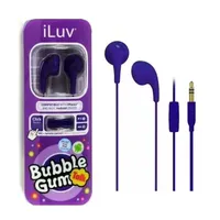 Bubble Gummy Iluv Наушники Handsfree с MIC Пульт дистанционного управления для iPhone 6 Plus 5S 5C Tabod Tab MP3 3.5 мм Наушники