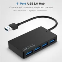 Hubs 4-Port USB 3.0 HUB Splitter Expansion PC Laptop Cable Adapter 5G Mbps For Computers Scanners R301