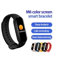 2022 M6 M4 M3 M3 Inteligentny Bransoletka Sport Wristband Zegarek Bluetooth Band Fitness Tracker Hasło Ciśnienie krwi Ekran monitora zdrowia Wodoodporna z pakietem detalicznym