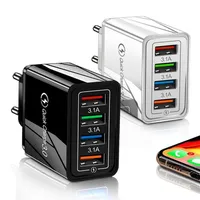 Chargeur USB Charge rapide 3.0 pour adaptateur téléphonique pour iPhone XR Huawei Tablet portable UE / US Plug Wall Chargeurs mobiles Fast Chargea27