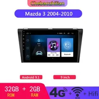 4G LTE Android 9.1 Carro Multimedia Player GPS SAT Navegação para 3 2004-2010 Rádio Estéreo WiFi Bluetooth 2 + 32G1