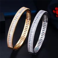 Elegante vrouwen armbanden armbanden hoge kwaliteit vergulde bling CZ armband armbanden voor bruiloft heet cadeau voor meisjes vrouwen