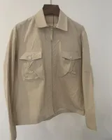 2021 새로운 19SS 103F2 유령 PIECE OVERSHIRT COTTON NYLON TELA 패션 셔츠 남성 여성 코트 자켓 사이즈 M-3XL