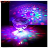 Försäljning Promotion LED Swimmingpool Disco Lights Visa Färgglada Pond Spa Hot Tub Party Lamp Bulb