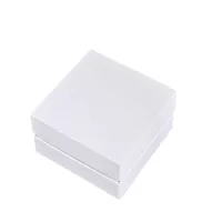 White jewelry box paper bracelet watch jewelry first packaging box wholesale