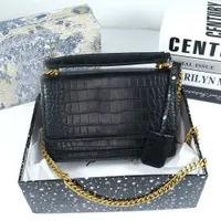 Handbags Women Shoulder Bags Totes black calfskin caviar classic Diamond quilted bag chains double flap medium Genuine Leather cross body 20