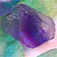 Sri Lanka Fluorite Natural Healing Kristaller Stenar Färg Oregelbundna Grova Smycken Små Ornament Tillbehör Womens Trial Order 2AJ M2