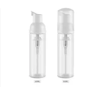 100pcs 60ml PET transparente Cosmetic Soam espuma Bomba Garrafa, Dispenser Airless Foamer Bottle