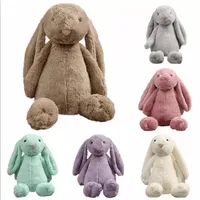 Easter Rabbit Soft Stuffed Animal Doll Toys 30cm 40 cm Cartoon Simulator Bunny Ear plush speelgoed voor kinderen verjaardag vriendin cadeau