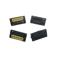 Alnico 5 Humbucker Pickups High Output DCR 4C Conductor with Black Frame for Gibson Guitar 1 Set