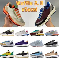 Waffle XSACAI 2.0 Erkek Kadın Koşu Ayakkabıları Clot Net Turuncu Blaze Undercover Parlak Citron Beyaz Duman Gri Villain Kırmızı Moda Sneakers Spor Eğitmenleri
