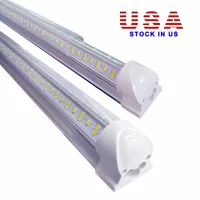 V-w kształcie litery LED Light T8 Zintegrowane LEDS Tubes Podwójne boki 144W LED Fluorescente Lights AC110V USA