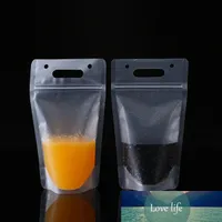 Frosted napój Torba Transparent Self Sealing Hurtownie Przenośne Sok Mleko Torba Herbata Plastikowa Dostacizacja