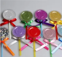 2020 Schimmer Lollipop Wimpern Packung Box 3D Mink Wimpern Boxen Gefälschte False Wimpern Verpackung Fall Leere Wimpern Box Kosmetische Werkzeuge Geschenk