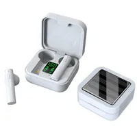 A6PLUS Bluetooth 5.0 Wireless Headset Solar Charging Led Display High-Fidelity Sound Intelligence TWS Earphone With Charging Box In-Ear