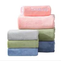 Toalla de salón de belleza Toalla de toalla Conjunto Grueso y absorbente suave y toallas de cuerpo sin cairs. Se pueden personalizar con logo