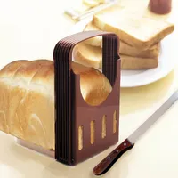 1pc Bread Slicer, Bread Slicer For Homemade, Bread Loaf Cutter  Machine-Fordable Adjustable Bread Slicer Machine, Kitchen Fittings, Be Used  For Sandwich Cutter, Toast & Bagel Slicer