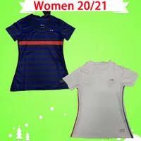 女性2020 2021 2022サッカージャージーホーム離れたMbappeレディースマイロットデフィートヘルナンデスヴァレンジョグThauvin Kante Pogba Girls Footballシャツ