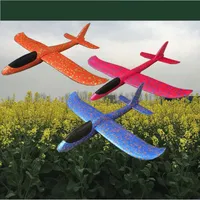Aircraft Flying Glider Toy for Children Games Outdoor Glow Glider Planes giocattoli giocattoli schiuma flyings modello aeroplani